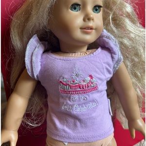 American girl birthday shirt.